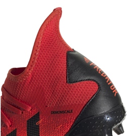 Buty piłkarskie adidas Predator Freak.3 Fg M FY6279 czerwone pomarańcze i czerwienie 4
