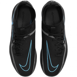 Buty piłkarskie Nike Phantom GT2 Academy Df Ic Jr DC0815 004 czarne czarne 1