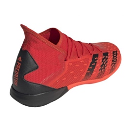 Buty piłkarskie adidas Predator Freak.3 In M FY6285 czerwone pomarańcze i czerwienie 2