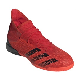 Buty piłkarskie adidas Predator Freak.3 In M FY6285 czerwone pomarańcze i czerwienie 5
