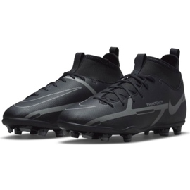 Buty piłkarskie Nike Phantom GT2 Club Dynamic Fit FG/MG Jr DC0822 004 czarne czarne 2