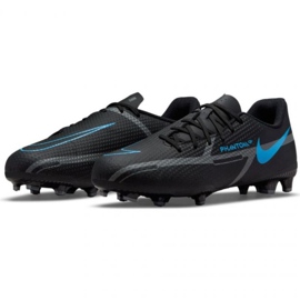 Buty piłkarskie Nike Phantom GT2 Academy FG/MG Jr DC0812-004 wielokolorowe czarne 3