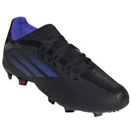 Buty piłkarskie adidas X Speedflow.3 Fg Jr FY3306 czarne czarne 3