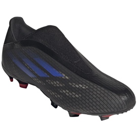 Buty piłkarskie adidas X Speedflow.3 Ll Fg M FY3273 czarne czarne 3