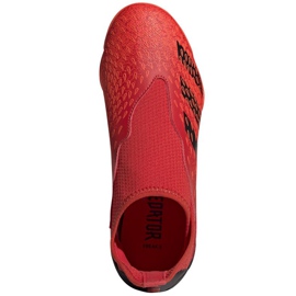 Buty piłkarskie adidas Predator Freak.3 Ll In Jr FY7870 wielokolorowe pomarańcze i czerwienie 2