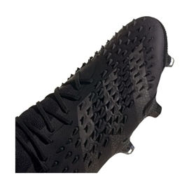 Buty piłkarskie adidas Predator Freak.1 Low Fg M FY6265 czarne czarne 2