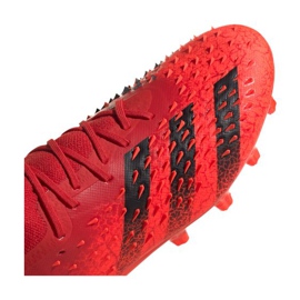 Buty piłkarskie adidas Predator Freak.1 Low Ag M GZ2809 pomarańcze i czerwienie czerwone 3