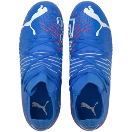 Buty piłkarskie Puma Future Z 3.2 Fg Ag Jr 106501 01 niebieskie niebieskie 2