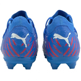 Buty piłkarskie Puma Future Z 3.2 Fg Ag Jr 106501 01 niebieskie niebieskie 4