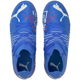 Buty piłkarskie Puma Future Z 3.2 Tt Jr 106503 01 niebieskie niebieskie 3