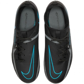 Buty piłkarskie Nike Phantom GT2 Academy Df FG/MG Jr DC0813 004 czarne czarne 1
