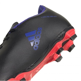 Buty piłkarskie adidas X Speedflow.4 FxG Jr FY3318 czarne czarne 4
