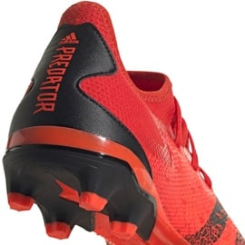 Buty piłkarskie adidas Predator Freak.3 Mg L M GZ2824 wielokolorowe pomarańcze i czerwienie 4