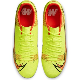 Buty piłkarskie Nike Mercurial Vapor 14 Academy FG/MG M CU5691-760 wielokolorowe żółcie 4