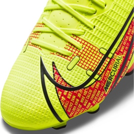 Buty piłkarskie Nike Mercurial Vapor 14 Academy FG/MG M CU5691-760 wielokolorowe żółcie 8