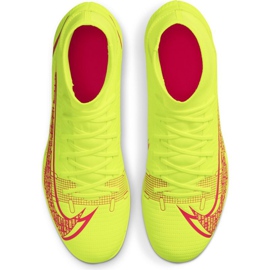 Buty piłkarskie Nike Mercurial Superfly 8 Club Mg M CV0852-760 żółte żółcie 4