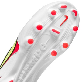 Buty piłkarskie Nike Legend 9 Pro Fg Jr DA1335 176 białe biały, red 3