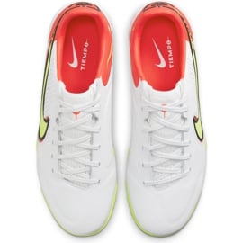 Buty piłkarskie Nike React Tiempo Legend 9 Pro Tf M DA1192-176 różowy, biały, wielokolorowy białe 4
