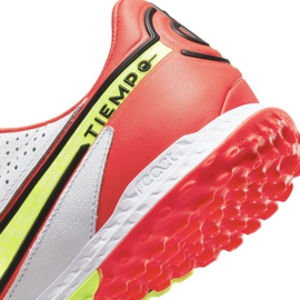 Buty piłkarskie Nike React Tiempo Legend 9 Pro Tf M DA1192-176 różowy, biały, wielokolorowy białe 7