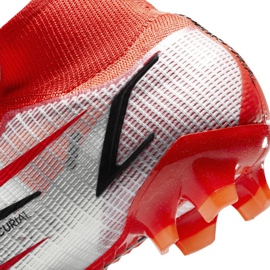 Buty piłkarskie Nike Mercurial Superfly 8 Elite CR7 Fg M DB2858-600 biały,czerwony pomarańcze i czerwienie 7