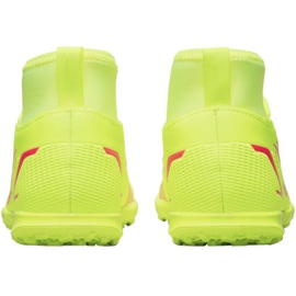 Buty piłkarskie Nike Mercurial Superfly 8 Club Tf Jr CV0795 760 żółte żółcie 5