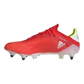 Buty piłkarskie adidas X SpeedFlow.1 Sg M FY3355 wielokolorowe pomarańcze i czerwienie 1