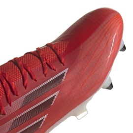 Buty piłkarskie adidas X SpeedFlow.1 Sg M FY3355 wielokolorowe pomarańcze i czerwienie 4