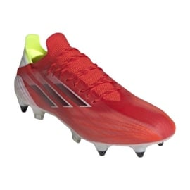 Buty piłkarskie adidas X SpeedFlow.1 Sg M FY3355 wielokolorowe pomarańcze i czerwienie 6