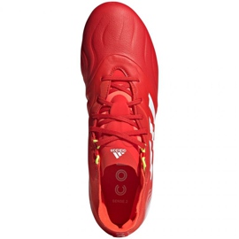 Buty piłkarskie adidas Copa Sense.2 Fg M FY6177 czerwone pomarańcze i czerwienie 1