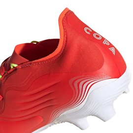 Buty piłkarskie adidas Copa Sense.2 Fg M FY6177 czerwone pomarańcze i czerwienie 5