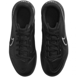 Buty piłkarskie Nike Tiempo Legend 9 Club Jr Ic DA1332 004 czarne czarne 1