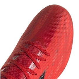 Buty piłkarskie adidas X Speedflow.3 Sg M FY3286 wielokolorowe pomarańcze i czerwienie 3