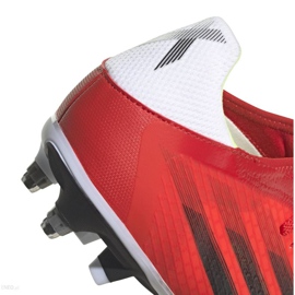 Buty piłkarskie adidas X Speedflow.3 Sg M FY3286 wielokolorowe pomarańcze i czerwienie 6