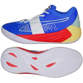 Buty do biegania Puma Fusion Nitro M 195514 02 niebieskie 1