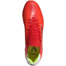 Buty piłkarskie adidas X Speedflow.2 Fg M FY3289 czerwone pomarańcze i czerwienie 1