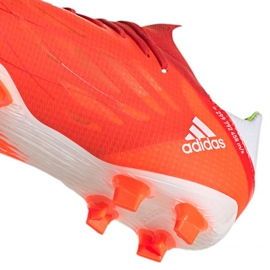 Buty piłkarskie adidas X Speedflow.2 Fg M FY3289 czerwone pomarańcze i czerwienie 4