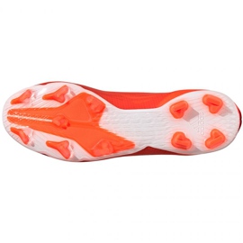 Buty piłkarskie adidas X Speedflow.2 Fg M FY3289 czerwone pomarańcze i czerwienie 5
