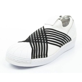 Buty adidas Superstar Slipon W CG6013 białe czarne 2