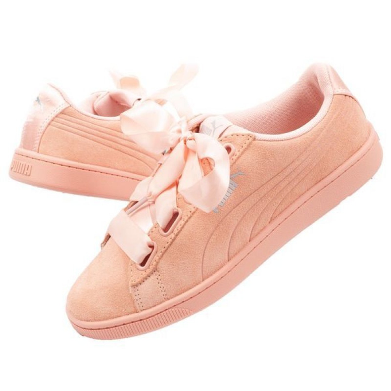 Buty Puma Vikky V2 Ribbon W 369726 05 pomarańczowe 1