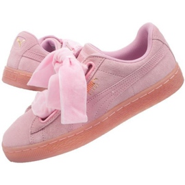 Buty Puma Basket Heart Patent W 363229 02 różowe 1