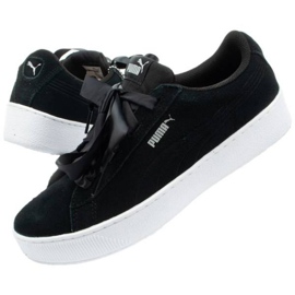 Buty Puma Vikky Platform Ribbon W 367642 03 czarne 1