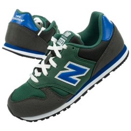 Buty New Balance Jr YC373KE czarne zielone 1