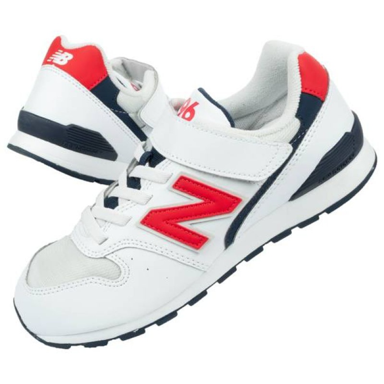 Buty New Balance Jr YV996DO białe granatowe 1