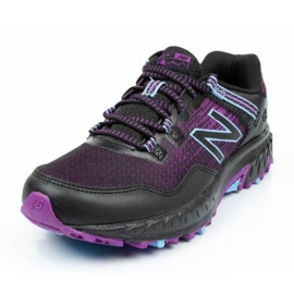 Buty do biegania New Balance W WT410CM6 czarne fioletowe 2