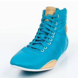 Buty sportowe Nike Hijack W 343873 441 niebieskie złoty 2
