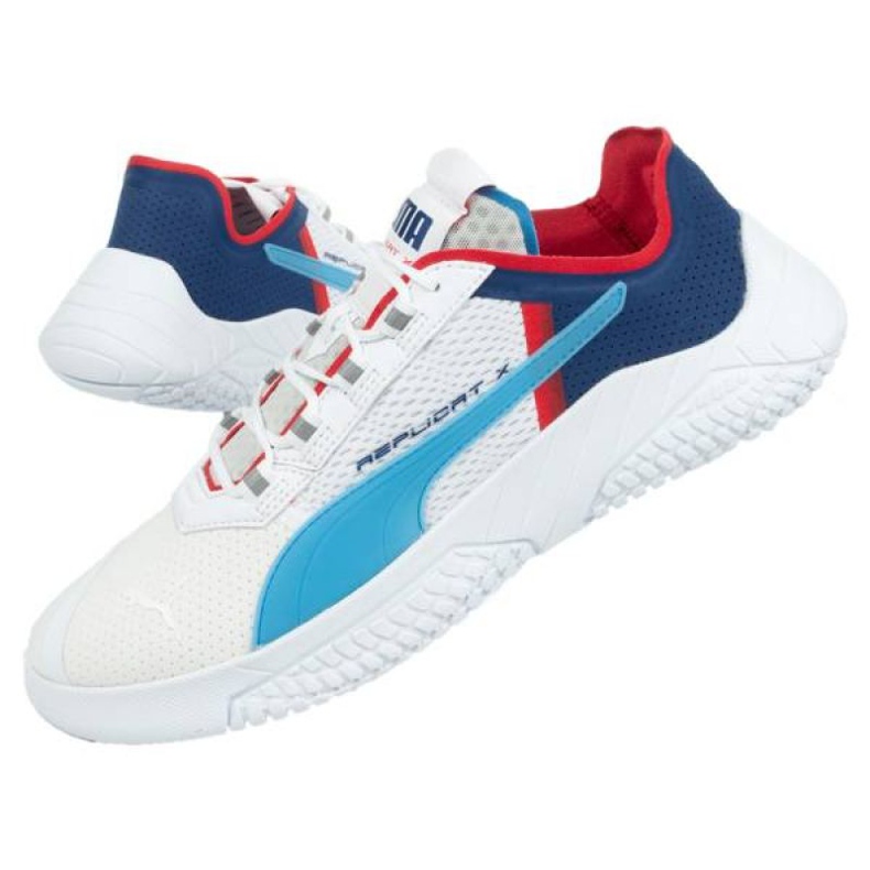 Buty Puma Replicat-X Pirelli M 339860 03 białe czerwone granatowe niebieskie 1