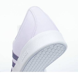 Buty sportowe Adidas Vi Court W EG2004 białe fioletowe 6