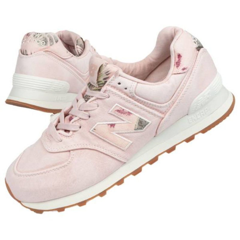 Buty New Balance W WL574WOR różowe 1