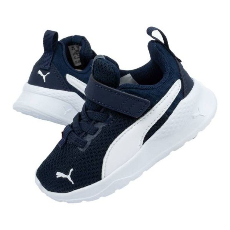 Buty Puma Anzarun Jr 372010 03 czarne granatowe 1