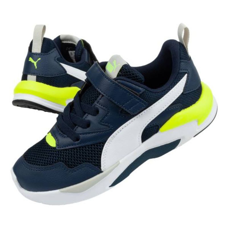 Buty Puma X-Ray Jr 374395 21 czarne granatowe 1